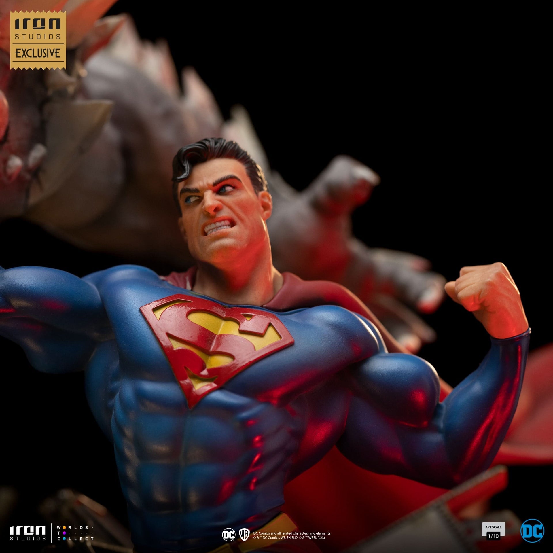Statue Superman vs Doomsday - DC Comics - Art Scale 1/10 - Justice League