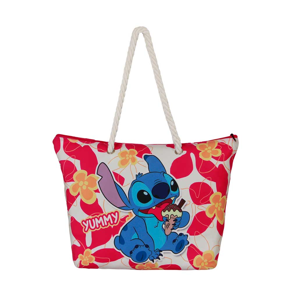 sac de plage lilo stitch cornet de glace karactermania