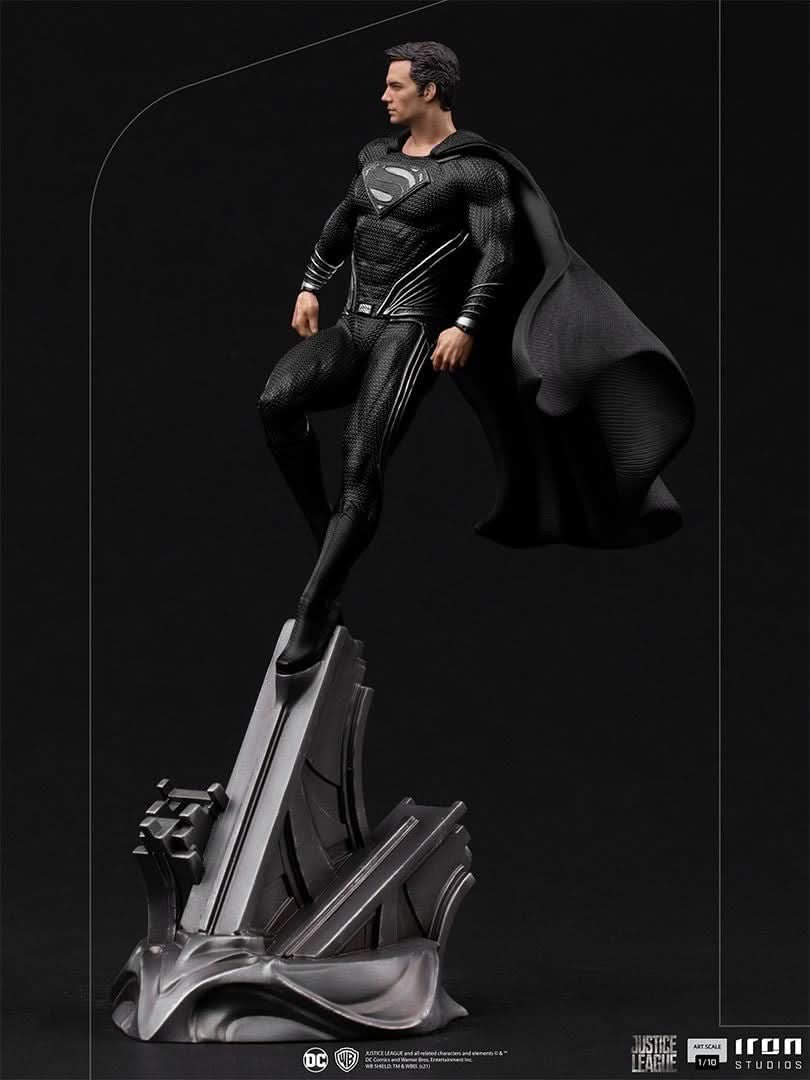 Statue Superman Black Suit - Justice League - Art Scale 1/10