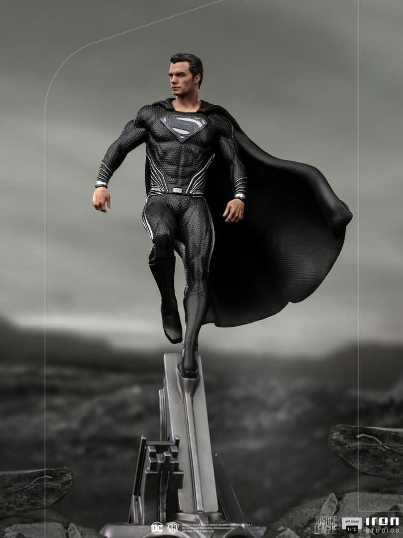 Statue Superman Black Suit - Justice League - Art Scale 1/10