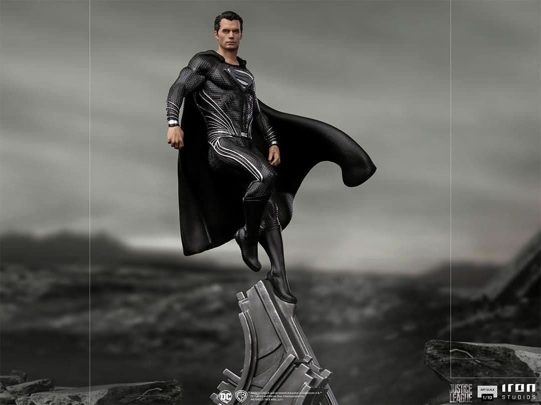 Statue Superman Black Suit - Justice League - Art Scale 1/10