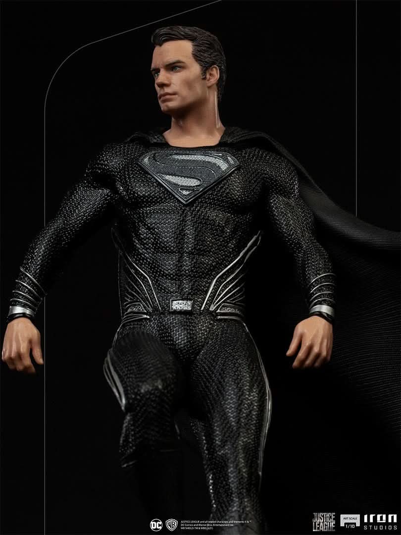 Statue Superman Black Suit - Justice League - Art Scale 1/10