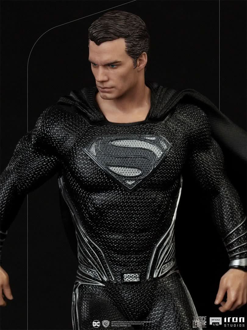 Statue Superman Black Suit - Justice League - Art Scale 1/10