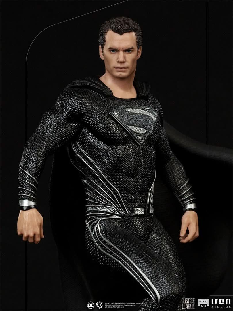 Statue Superman Black Suit - Justice League - Art Scale 1/10