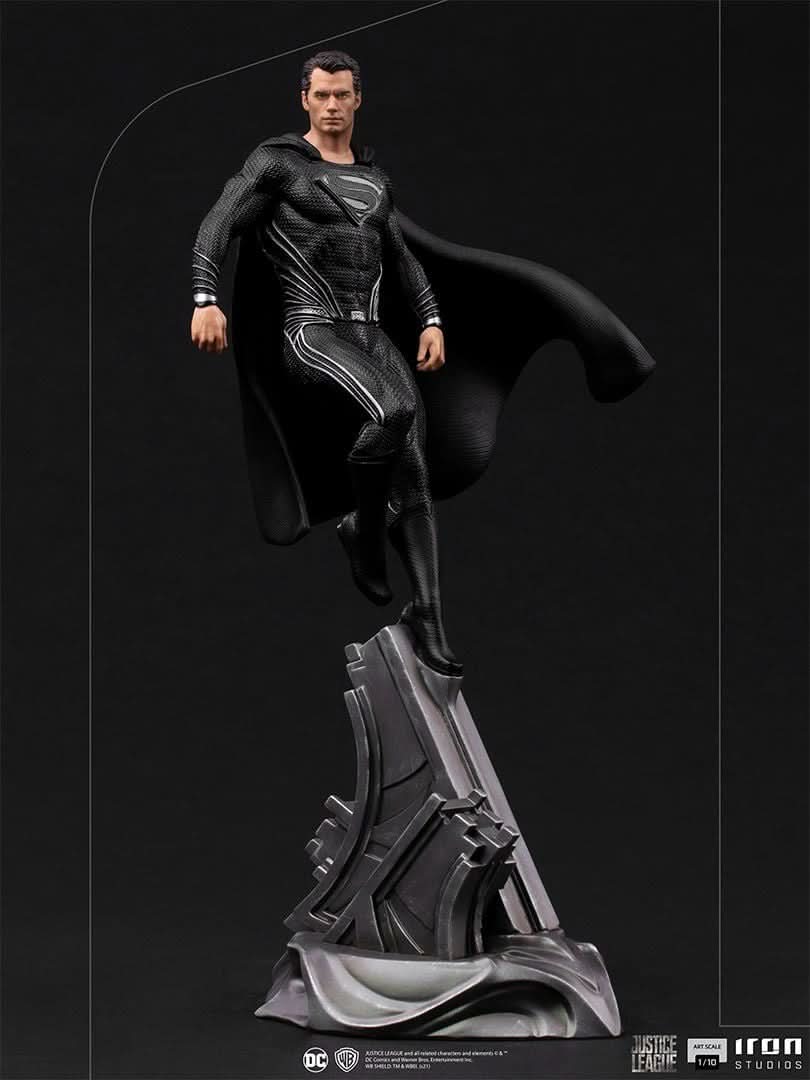 Statue Superman Black Suit - Justice League - Art Scale 1/10
