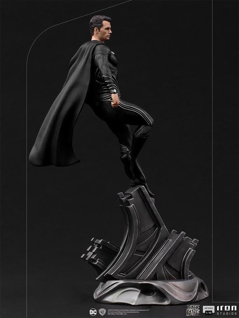 Statue Superman Black Suit - Justice League - Art Scale 1/10