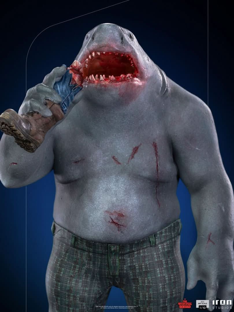 Statue King Shark - The Suicide Squad - BDS Art Scale 1/10