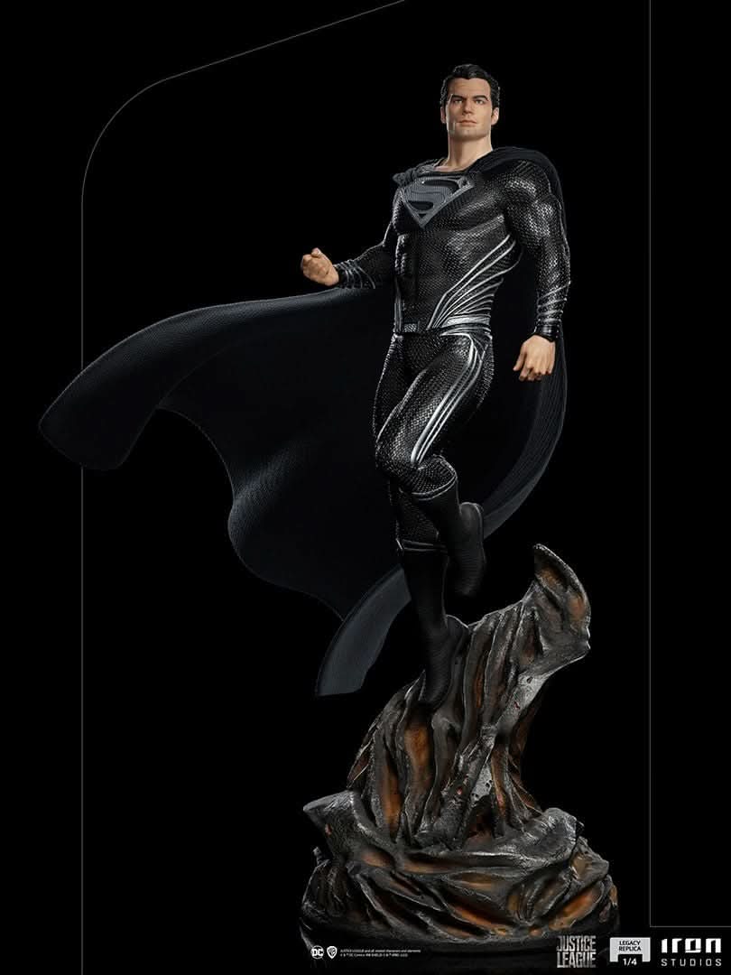 Statue Superman Black Suit - Zack Snyder's Justice League - Legacy Replica 1/4