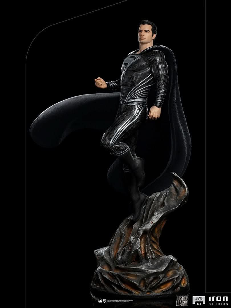 Statue Superman Black Suit - Zack Snyder's Justice League - Legacy Replica 1/4