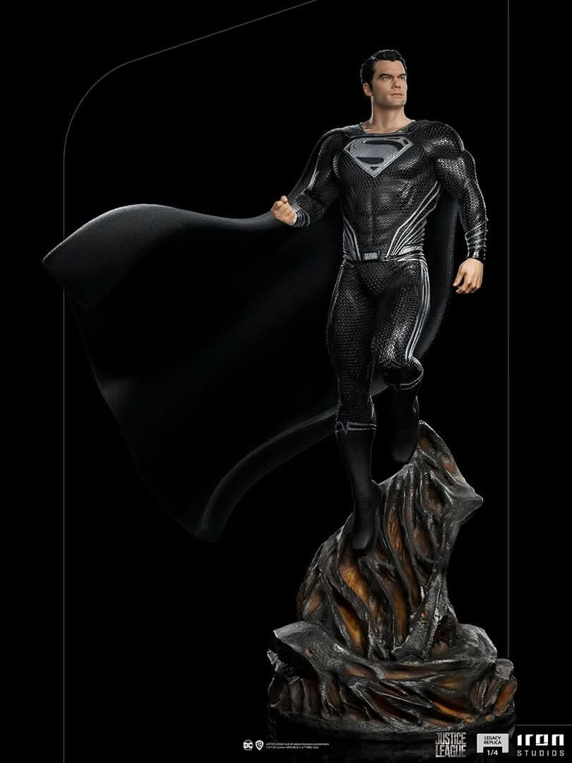 Statue Superman Black Suit - Zack Snyder's Justice League - Legacy Replica 1/4