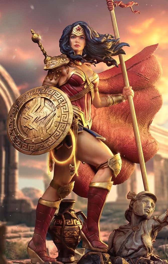 Statue Wonder Woman Unleashed - DC Comics - Art Scale 1/10