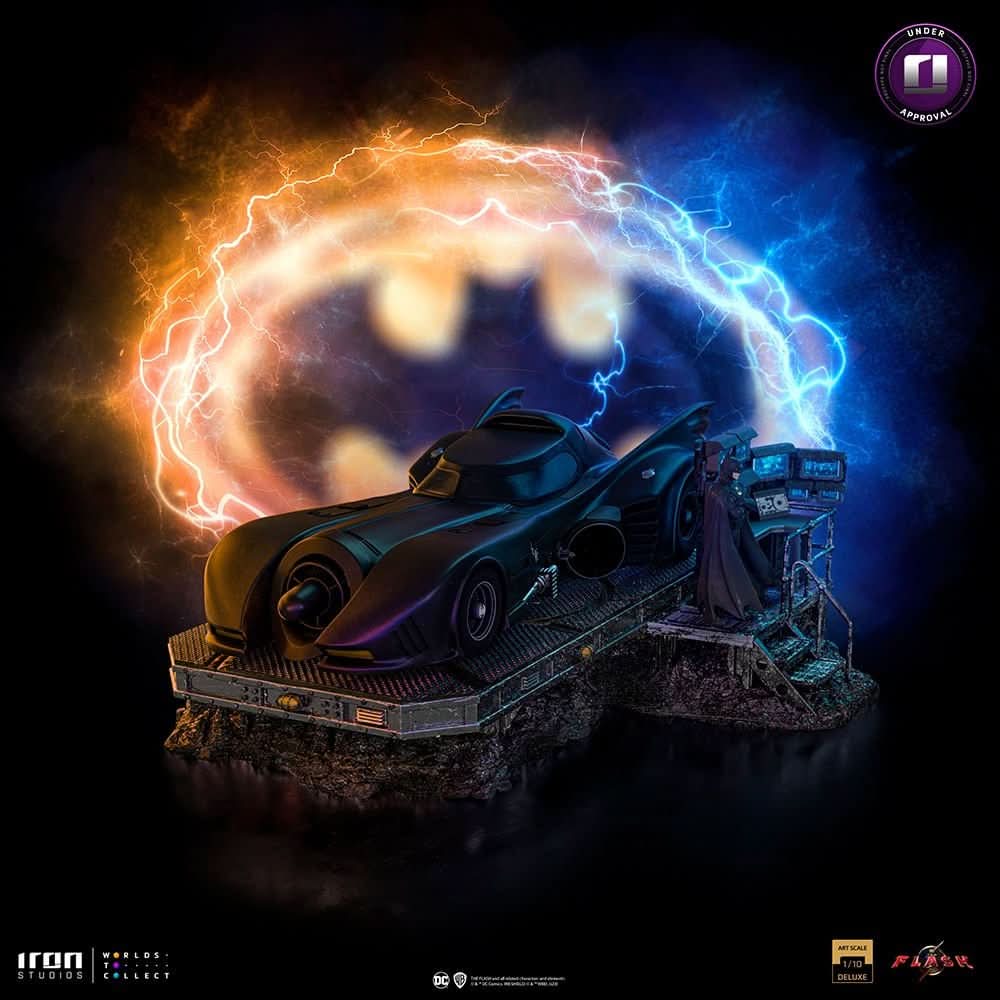 Statue Batmobile Deluxe - The Flash Movie - Art Scale 1/10 - DC Comics