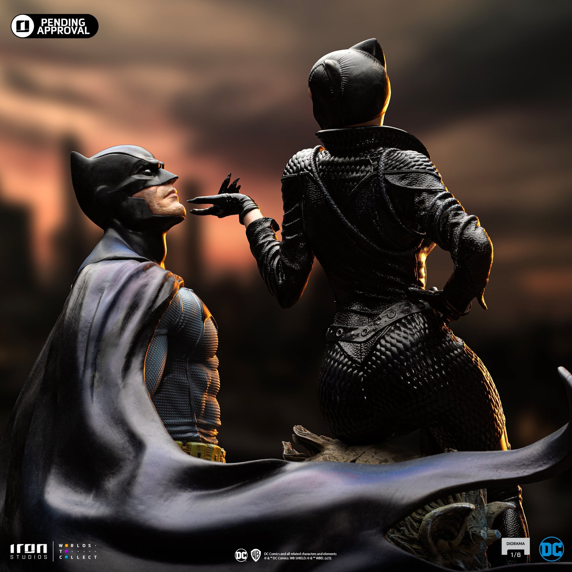 Statue Batman and Catwoman - DC Comics Series #9 - Diorama 1/6