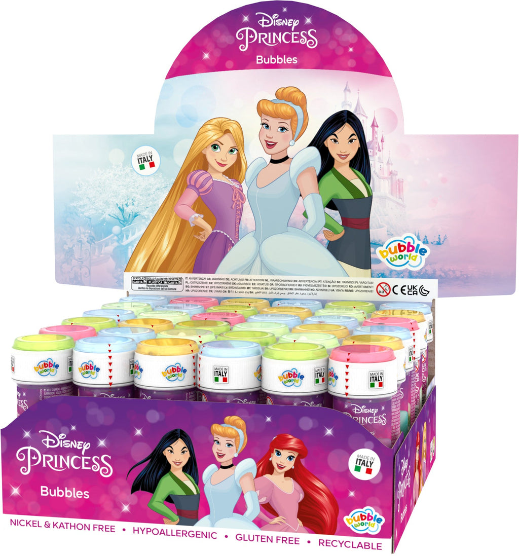 Bulles de savon Princesses Disney – Flacon 60 ml