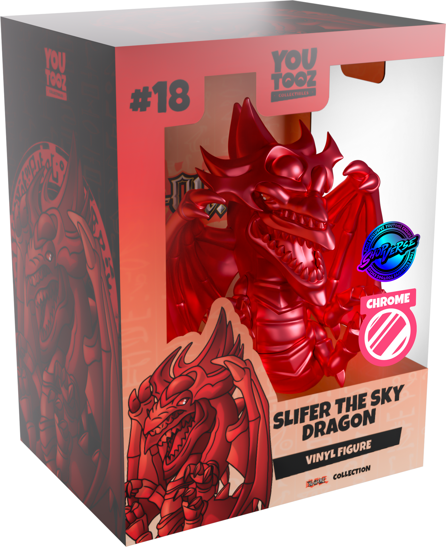Red Chrome Slifer the Sky Dragon