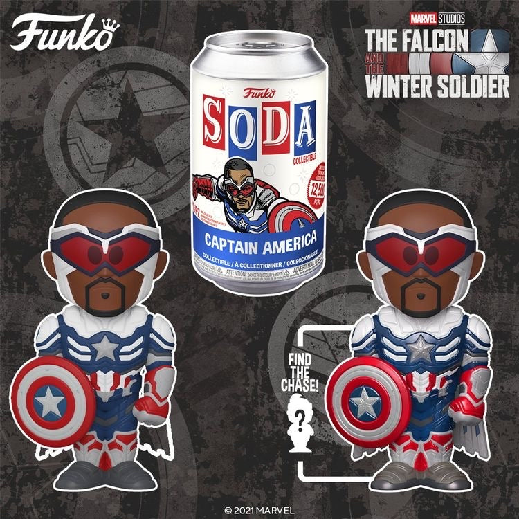 Vinyl SODA Captain America