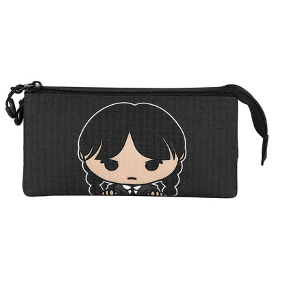 Wednesday Mercredi Cute-Trousse Triple