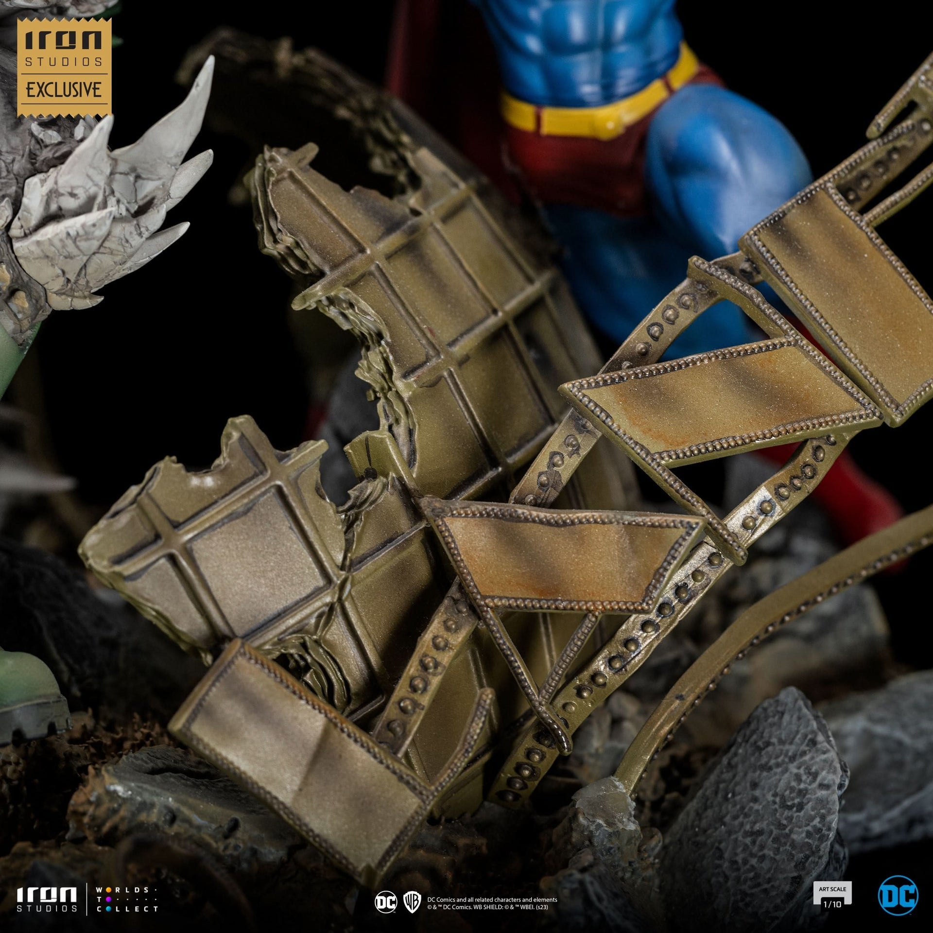 Statue Superman vs Doomsday - DC Comics - Art Scale 1/10 - Justice League