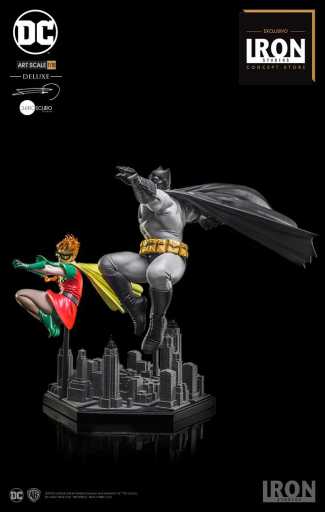 Statue Batman & Robin Deluxe By Frank Miller - The Dark Knight Returns - Art Scale 1/10 - DC Comics
