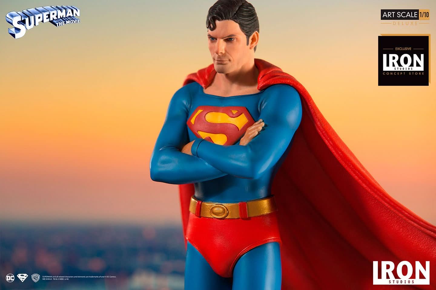 Statue Superman: The Movie 1978 Deluxe - DC - Art Scale 1/10 - DC Comics