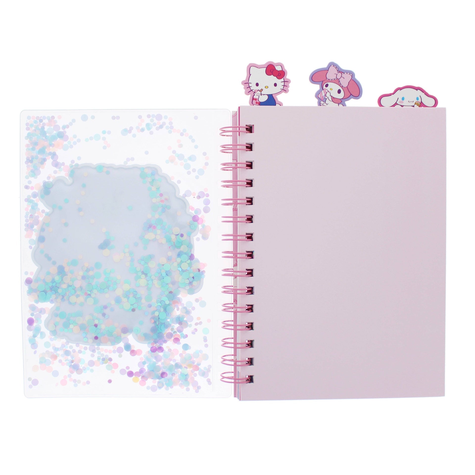 Cahier à paillettes Hello Kitty - Sweets