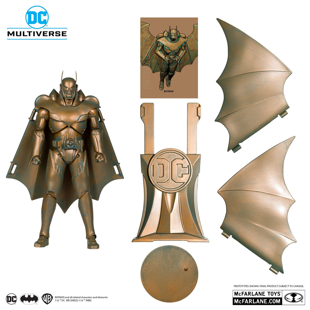 Panssaroitu Batman (Kingdom Come) Patina Edition (kultatarra)