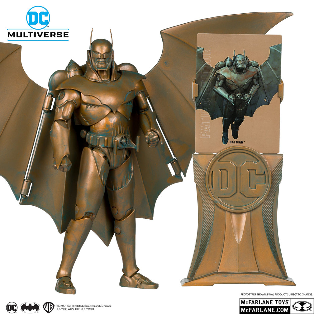 Panssaroitu Batman (Kingdom Come) Patina Edition (kultatarra)