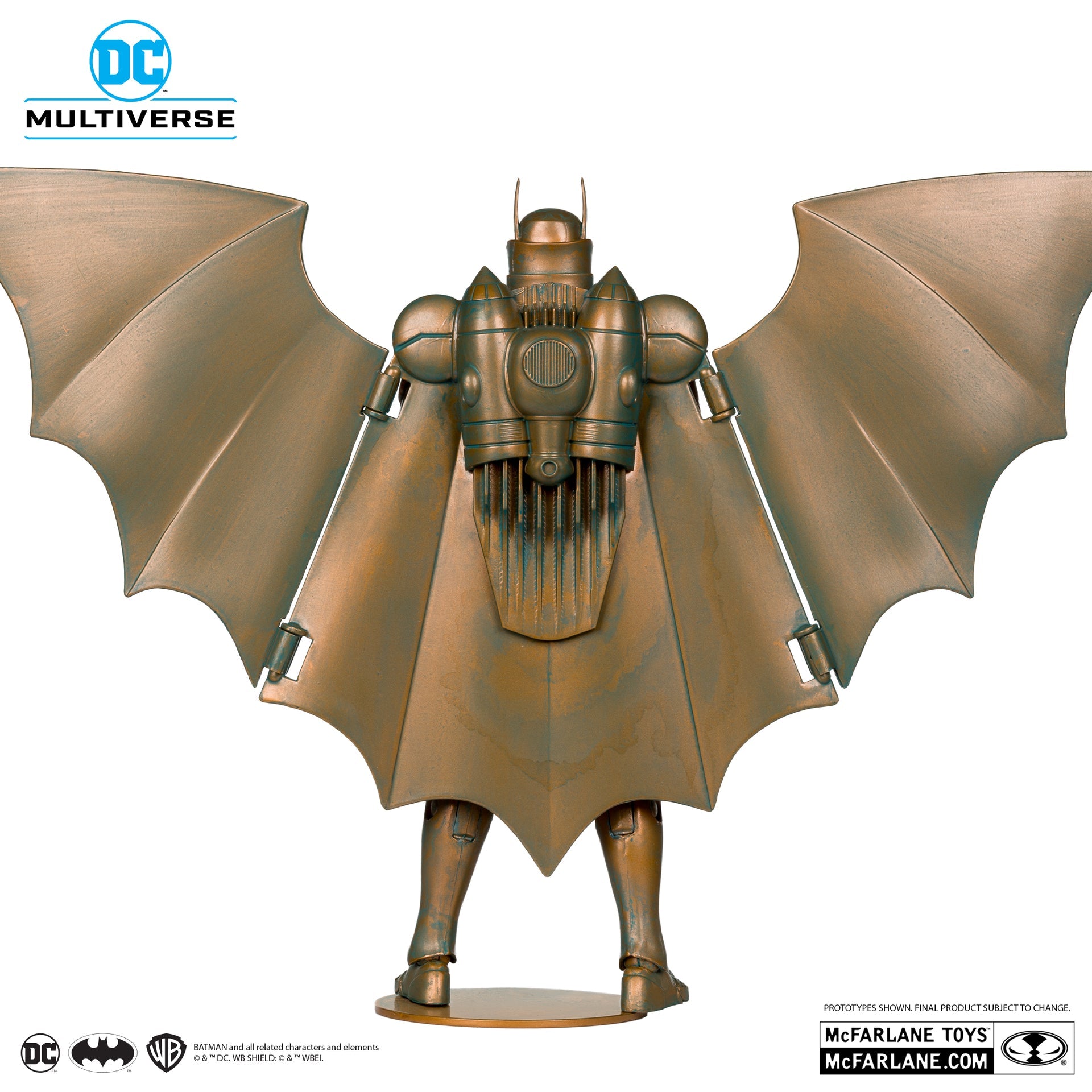 Panssaroitu Batman (Kingdom Come) Patina Edition (kultatarra)