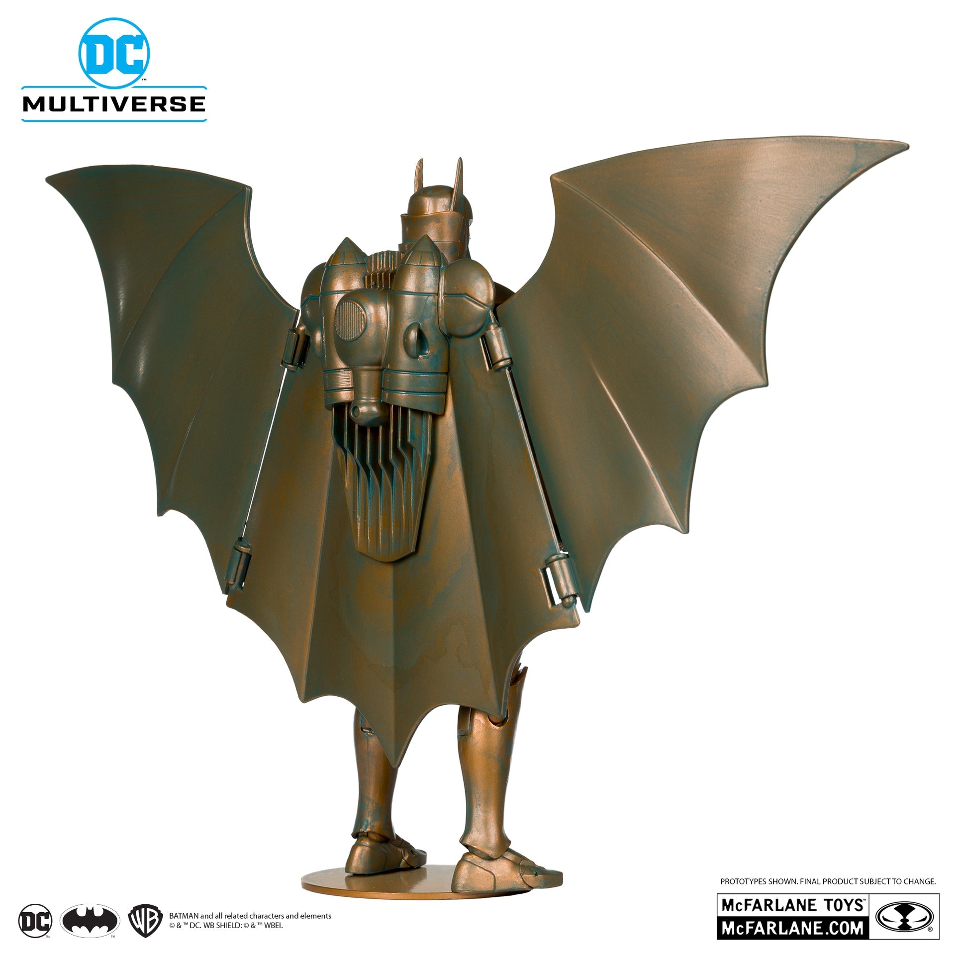 Panssaroitu Batman (Kingdom Come) Patina Edition (kultatarra)