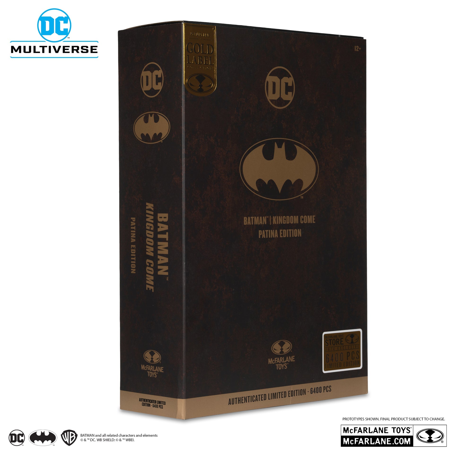 Panssaroitu Batman (Kingdom Come) Patina Edition (kultatarra)