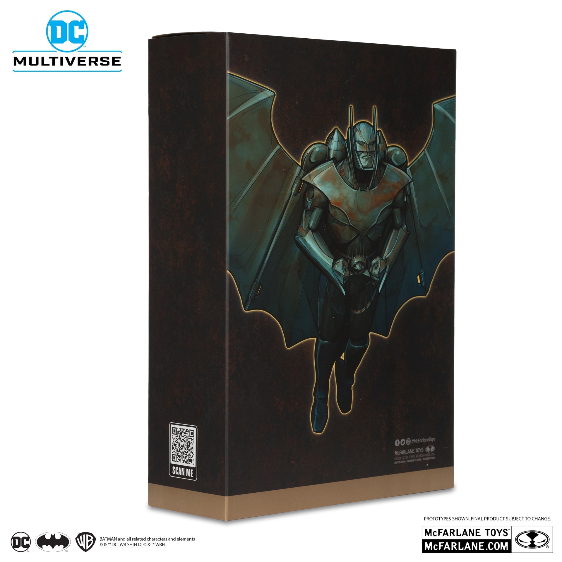 Panssaroitu Batman (Kingdom Come) Patina Edition (kultatarra)