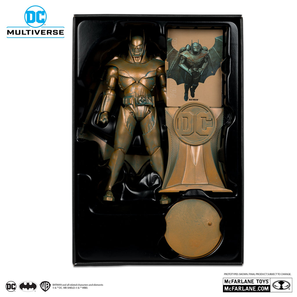 Panssaroitu Batman (Kingdom Come) Patina Edition (kultatarra)