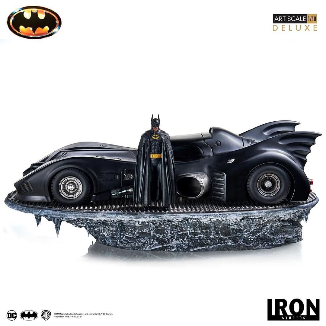 Statue Batman & Batmobile (Deluxe) - Batman 1989 - Art Scale - DC Comics