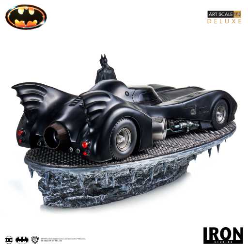 Statue Batman & Batmobile (Deluxe) - Batman 1989 - Art Scale - DC Comics