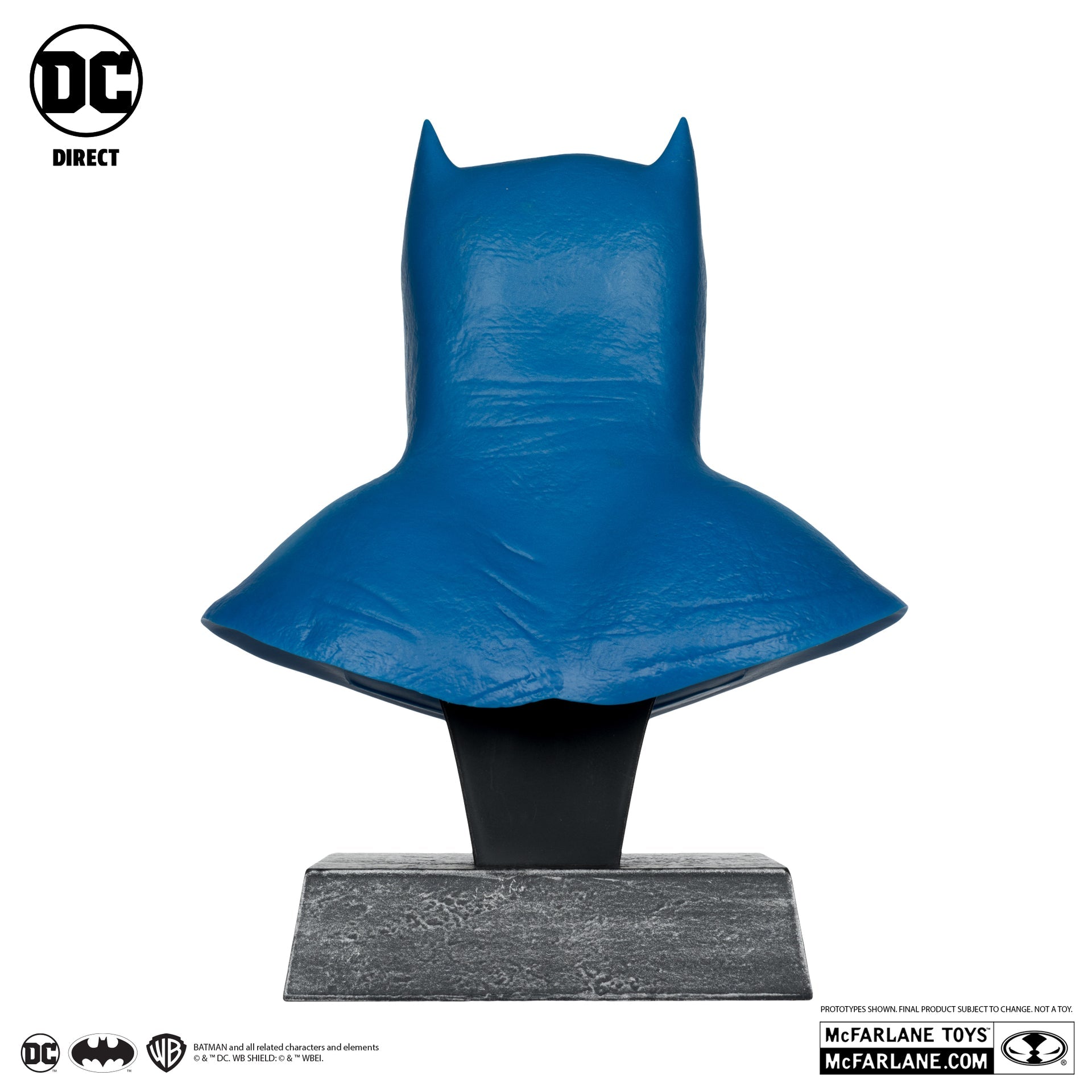 batman dark knight returns cowl replica 1 3 scale mcfarlane toys