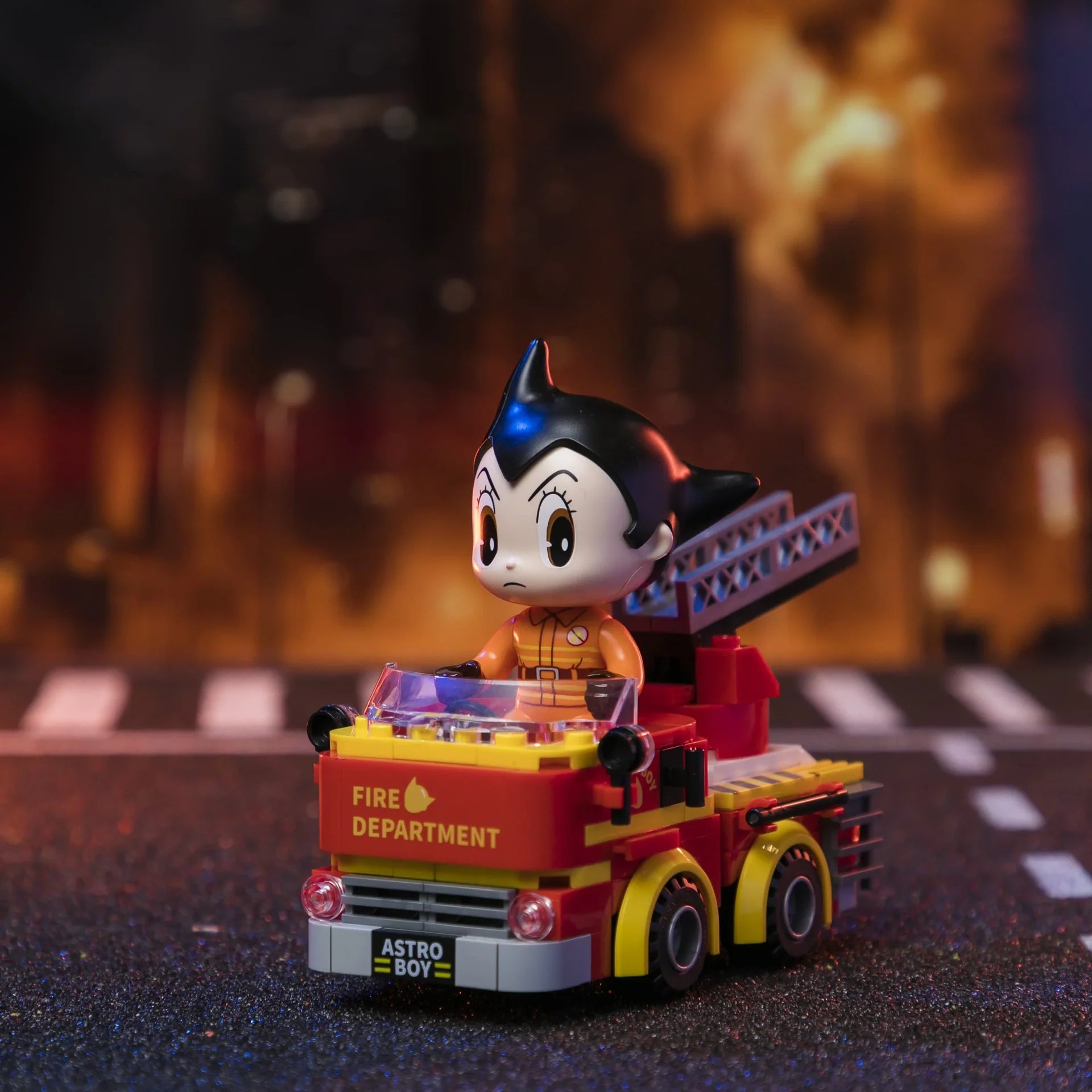 pantasy astro boy fantastic car series camion de pompier