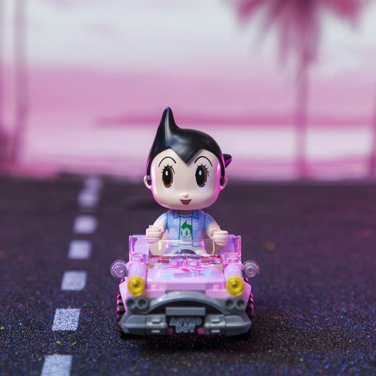 pantasy astro boy fantastic car series voiture vintage rose