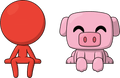 Red & Pig