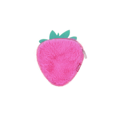 Hello Kitty Plüsch-Geldbörse – Erdbeere