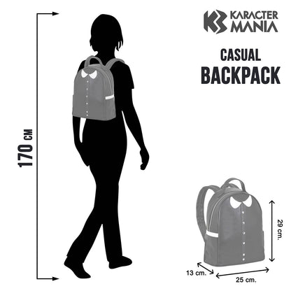 Wednesday Varsity Freizeitrucksack, Schwarz