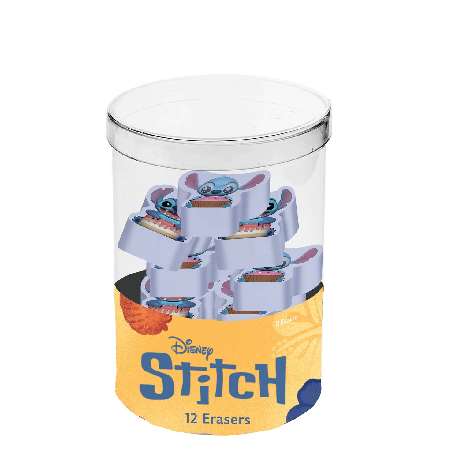 Disney Lilo et Stitch Mix-Cube avec 12 Gommes