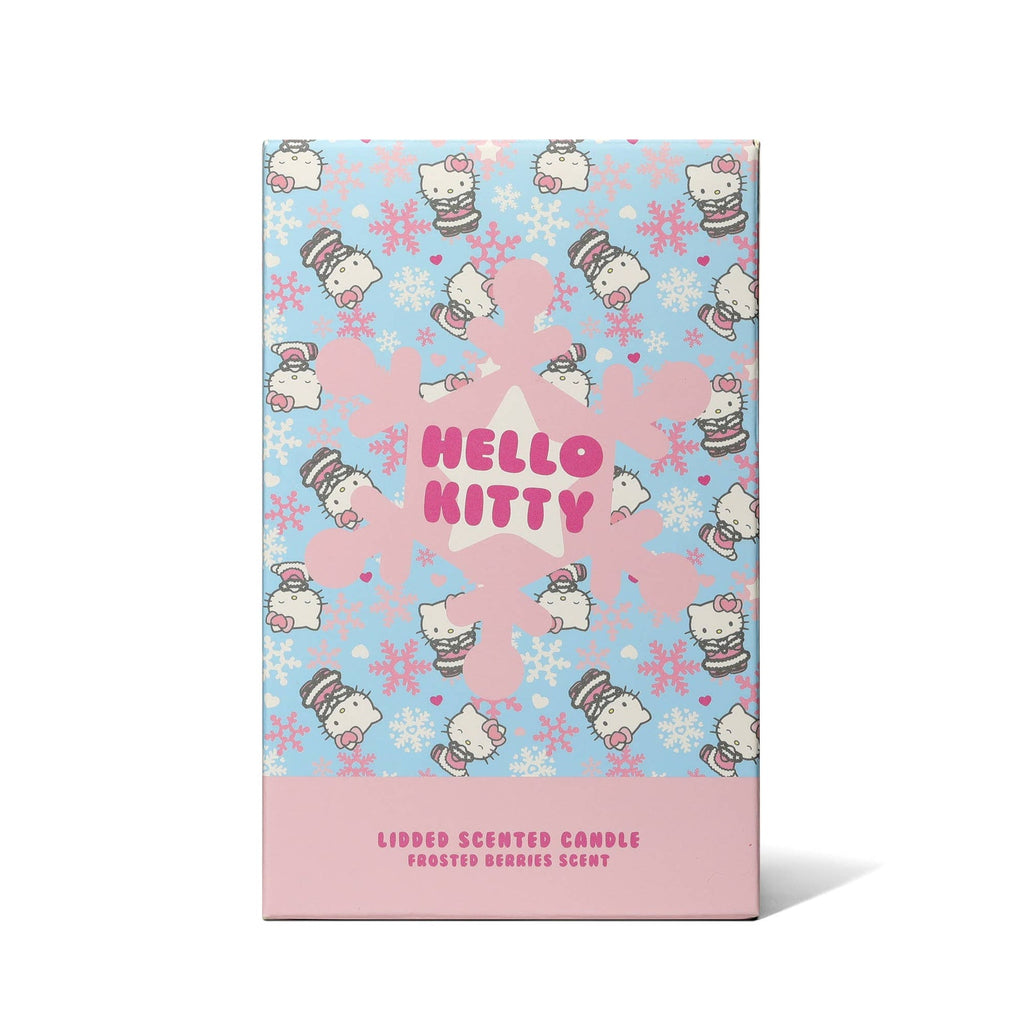 Hello Kitty Seasons scented candle, Frosted Berries, 3D lid