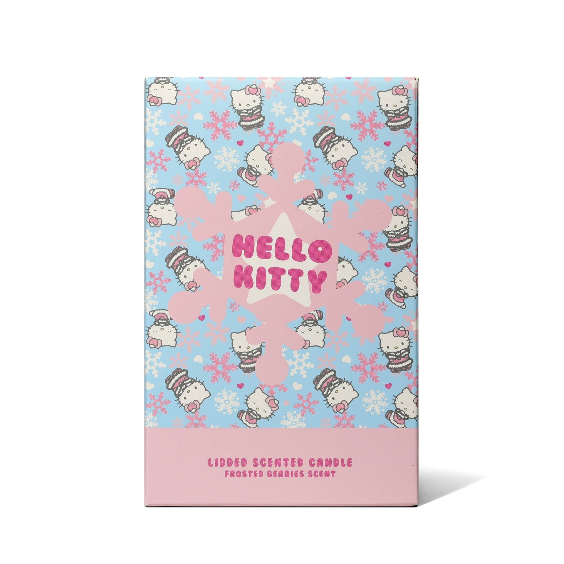 Hello Kitty Seasons scented candle, Frosted Berries, 3D lid
