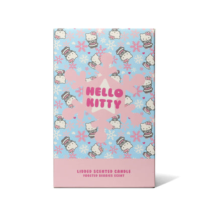 Bougie parfumée Hello Kitty Seasons, Baies Givrées, Couvercle 3D