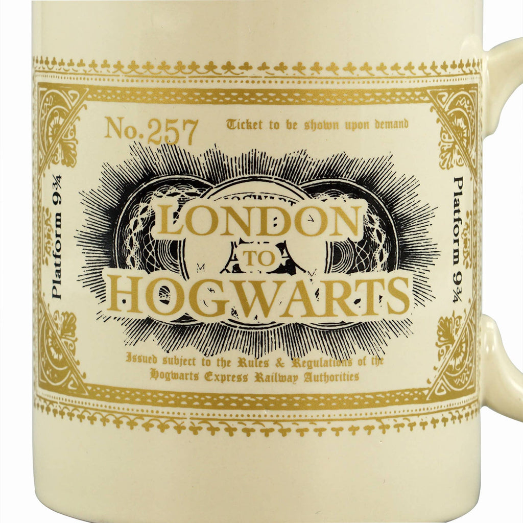 Harry-Potter-Tasse – Londoner Hogwarts-Ticket