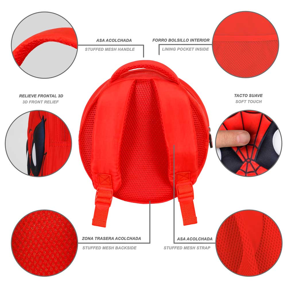 Marvel Spiderman Send-Rucksack Emoji