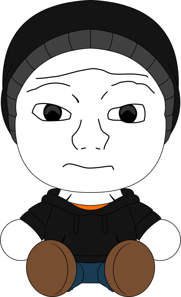 Wojak Plush (9in)