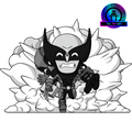 Black and White Deadpool and Wolverine: Wolverine Vol. 1