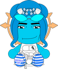 Sassy Blue Plush (9in)