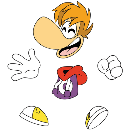 Rayman Pin-Set